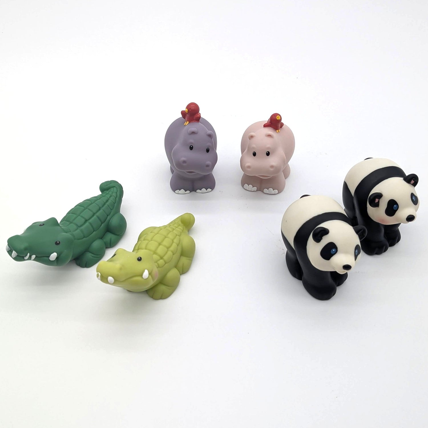 Hippos, Pandas & Alligators #B1507 Playset