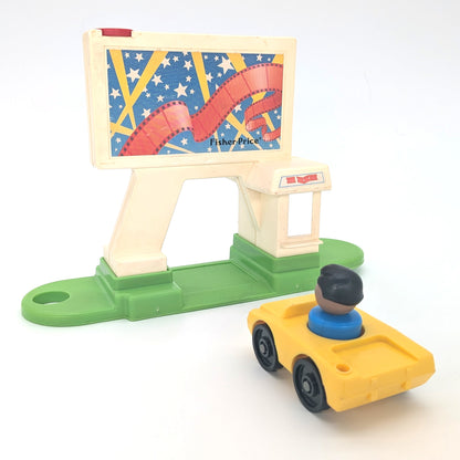 Drive-In Movie Theater 2454 Playset - Fisher Price Little People