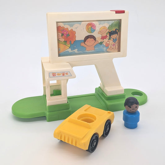 Drive-In Movie Theater 2454 Playset - Fisher Price Little People