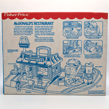 McDonald's Restaurant #2552 Playset - Fisher Price Little People