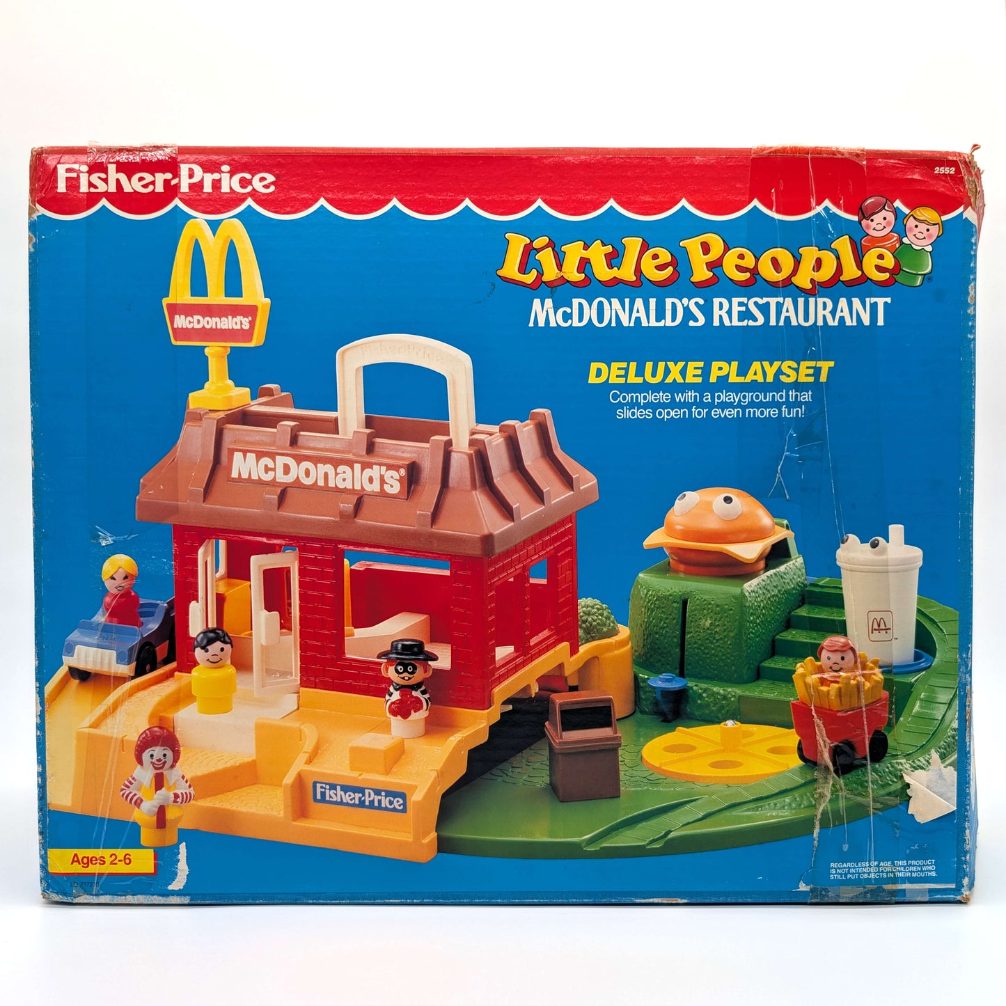 McDonald's Restaurant #2552 Playset - Fisher Price Little People