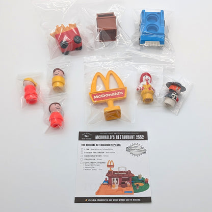 McDonald's Restaurant 2552 Playset - Fisher Price Little People