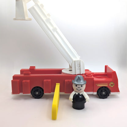 Little Trucks Fire Engine Rig 346 Playset - Fisher Price Little People