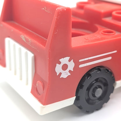 Little Trucks Fire Engine Rig 346 Playset - Fisher Price Little People