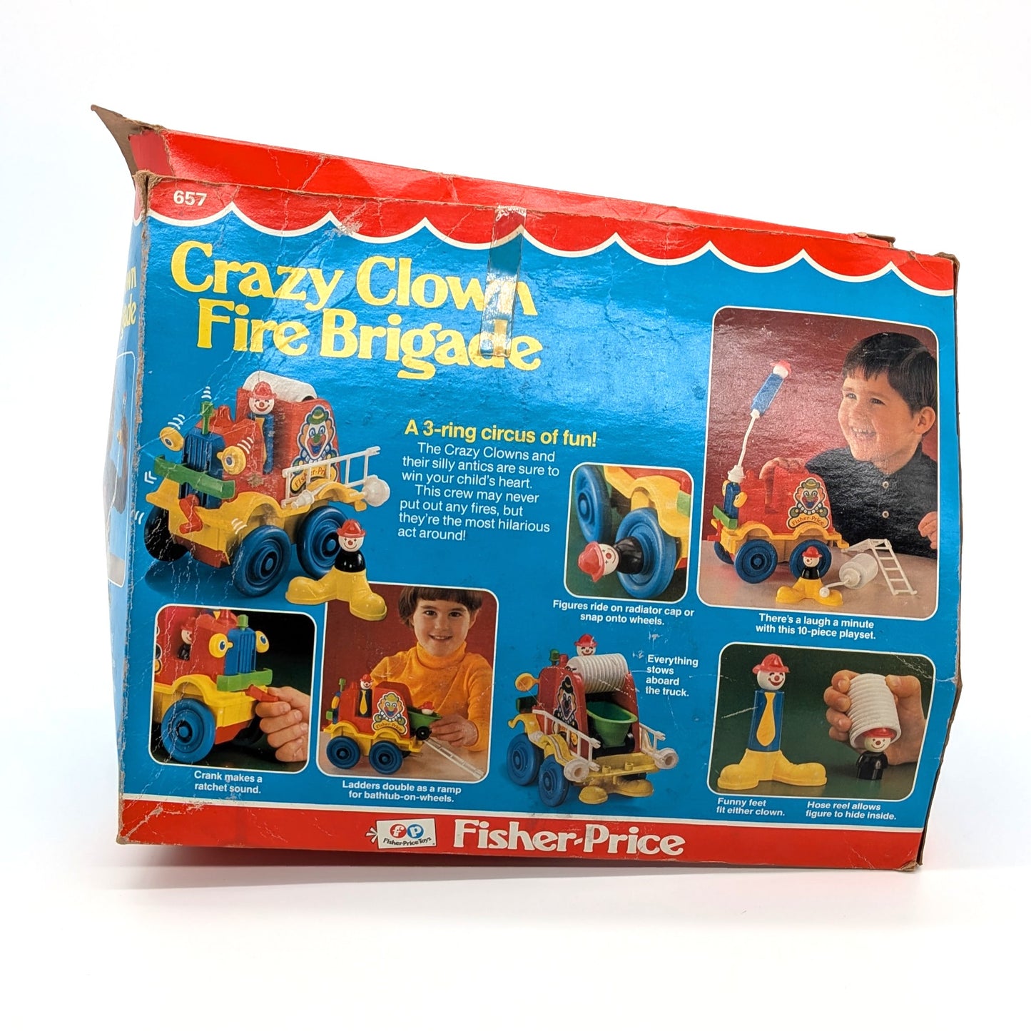 Crazy Clown Fire Brigade 657 Playset - Fisher Price Little People