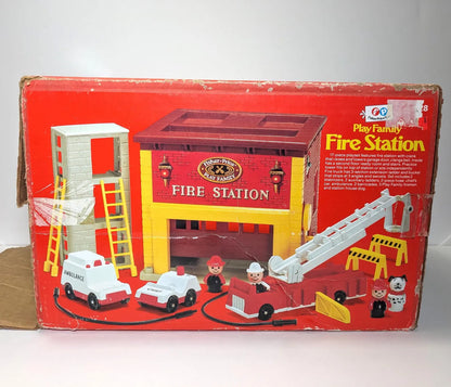 Fire Station 928 Playset - Fisher Price Little People