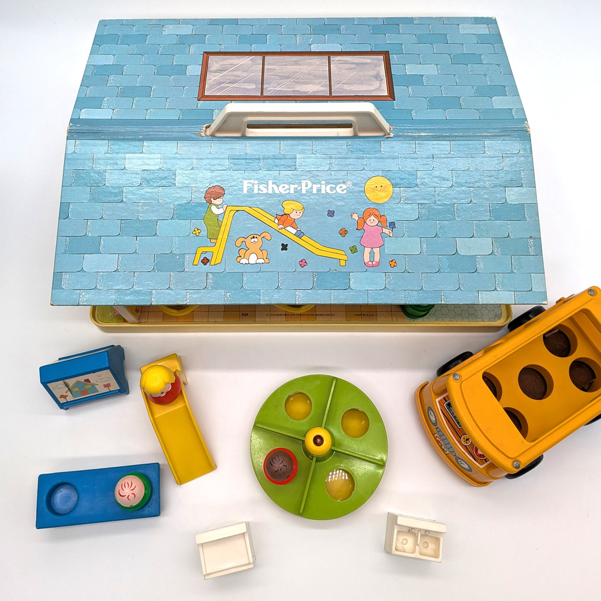 Nursery School 929 Playset - Fisher Price Little People