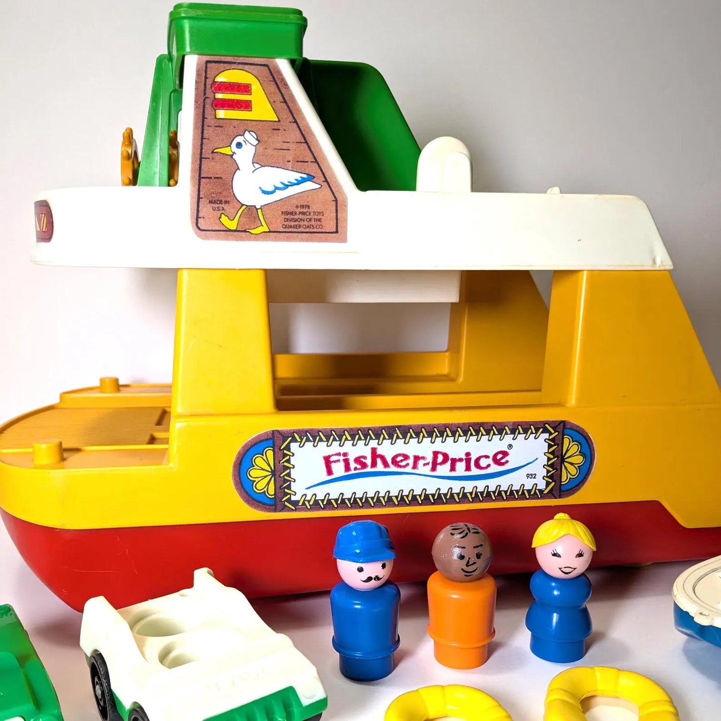 Ferry Boat 932 Playset - Fisher Price Little People