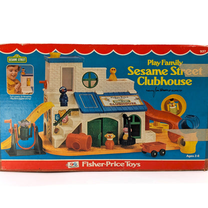 Sesame Street Clubhouse 937 Playset - Fisher Price Little People