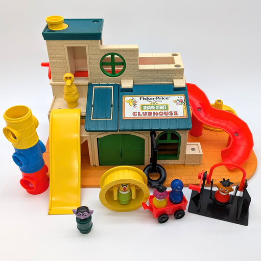Sesame Street Clubhouse 937 Playset - Fisher Price Little People