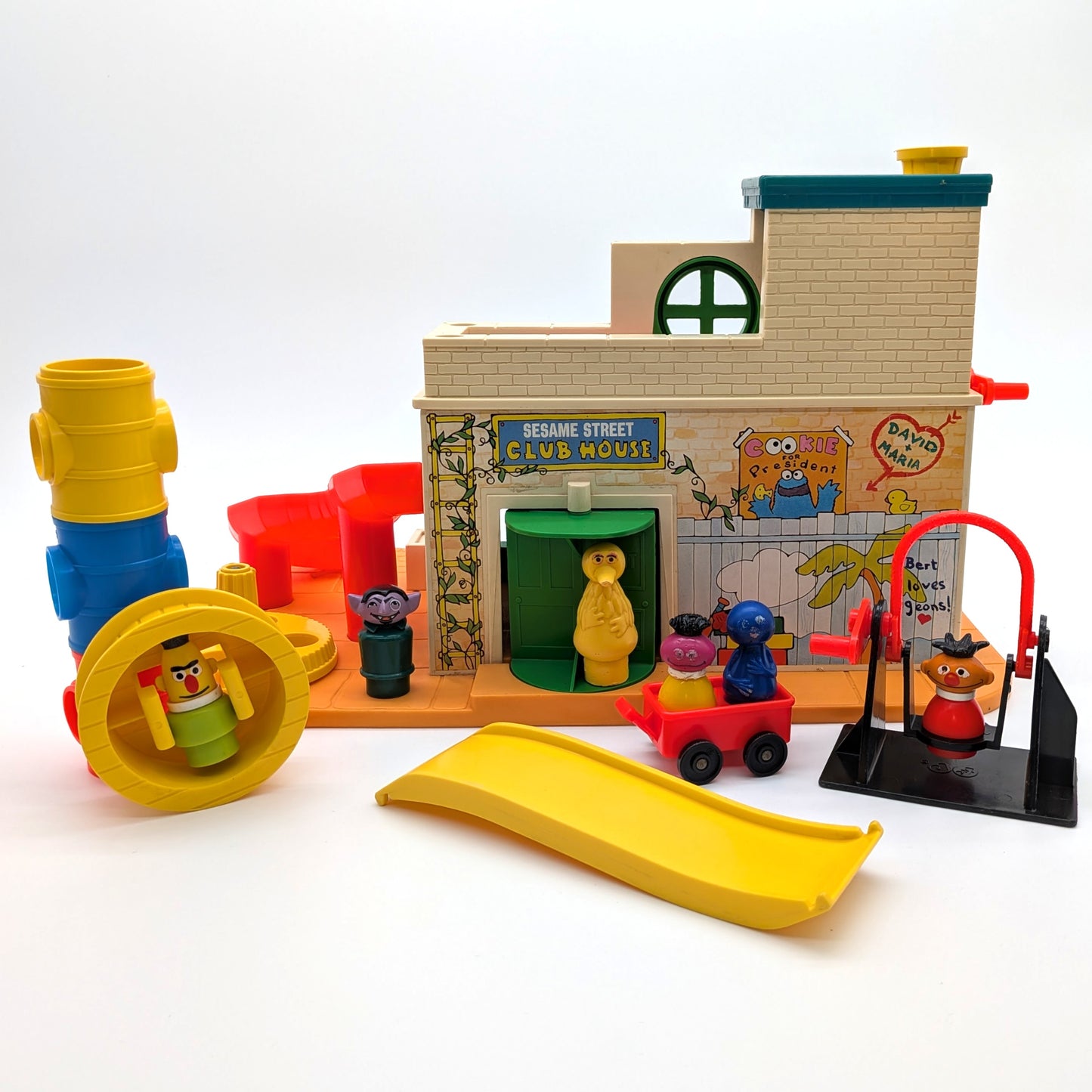 Sesame Street Clubhouse 937 Playset - Fisher Price Little People