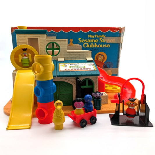 Sesame Street Clubhouse 937 Playset - Fisher Price Little People