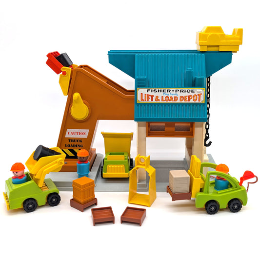 Lift & Load Depot 942 Playset - Fisher Price Little People