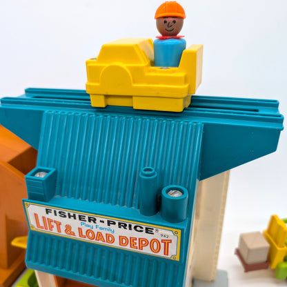 Lift & Load Depot 942 Playset - Fisher Price Little People