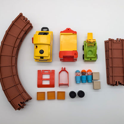 Lift & Load Railroad 943 Playset - Fisher Price Little People
