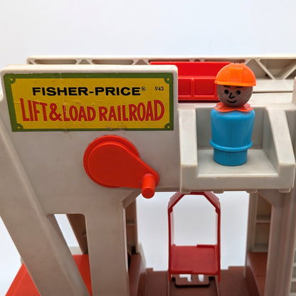 Lift & Load Railroad 943 Playset - Fisher Price Little People
