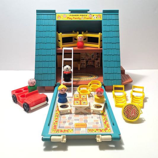 A Frame House 990 Playset - Fisher Price Little People