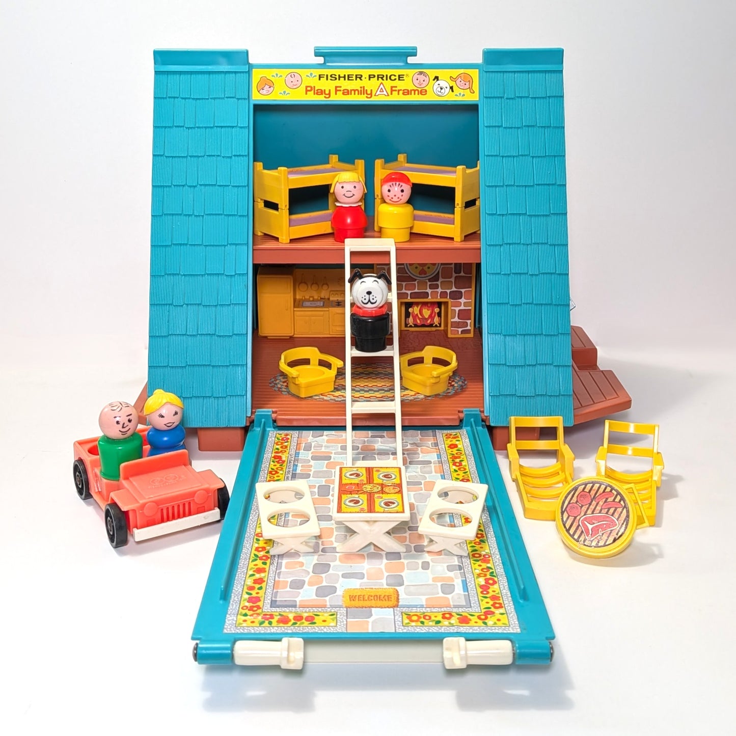 A Frame House 990 Playset - Fisher Price Little People