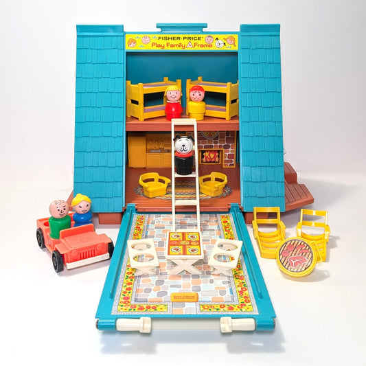 A Frame House 990 Playset - Fisher Price Little People