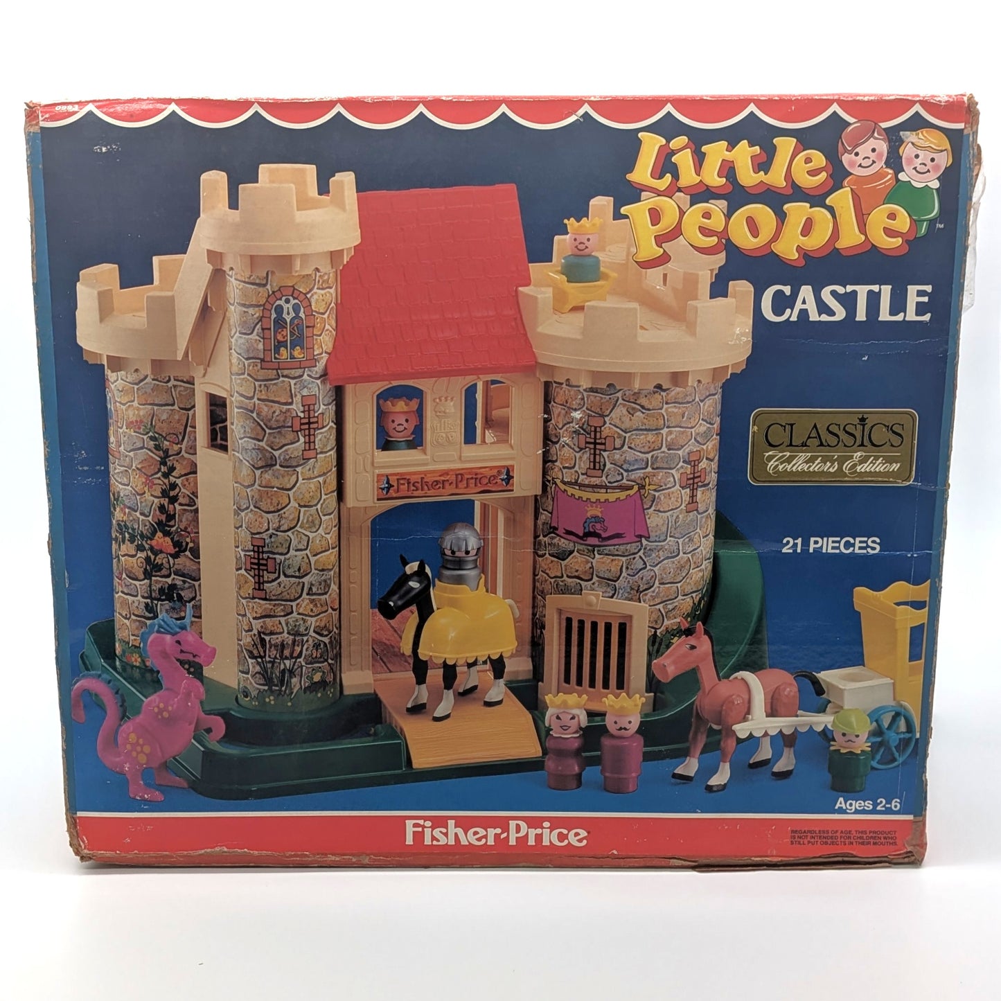Castle 993 Classic Edition Playset - Fisher Price Little People