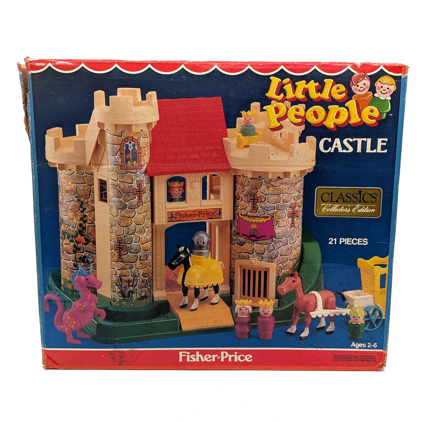Castle 993 Classic Edition Playset - Fisher Price Little People