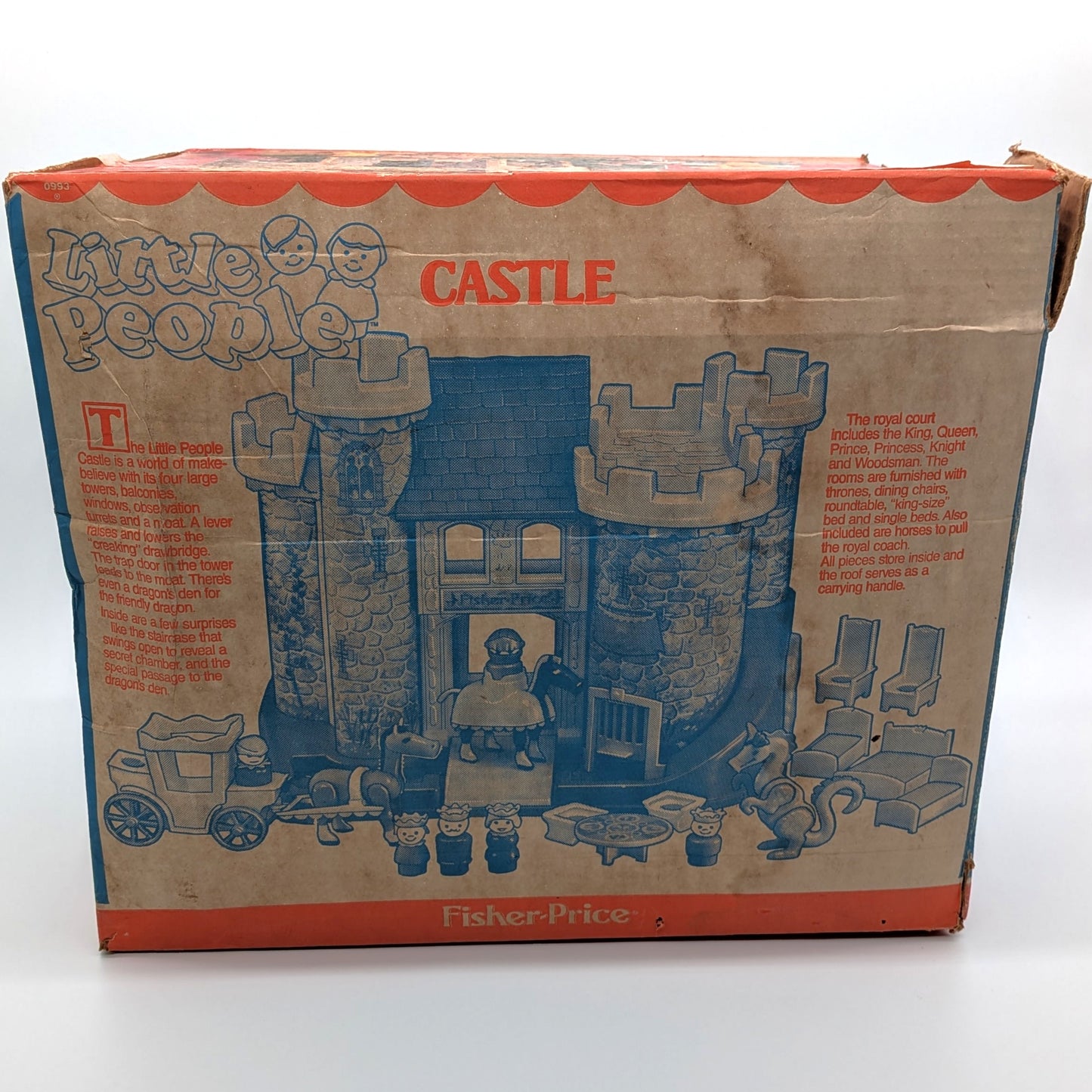 Castle 993 Classic Edition Playset - Fisher Price Little People