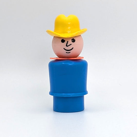 Farmer with Orange Bandana - Fisher Price Little People