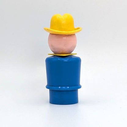 Farmer with Yellow Triangle Bandana - Fisher Price Little People