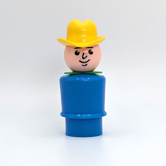 Farmer with Green Triangle Bandana - Fisher Price Little People