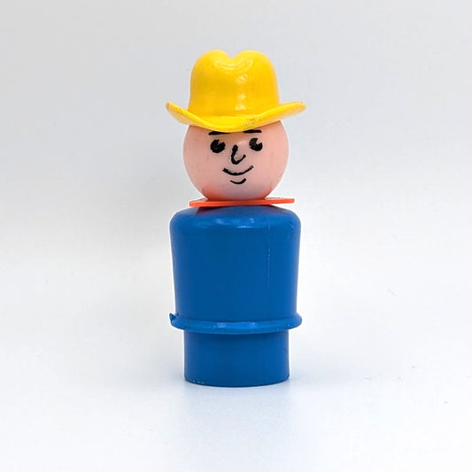Farmer with Orange Triangle Bandana - Fisher Price Little People