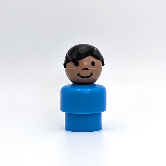 Boy - Blue Body | Black Hair - Fisher Price Little People