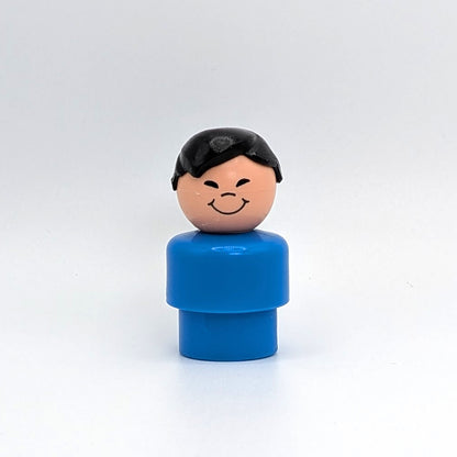 Boy - Blue Body | Black Hair - Fisher Price Little People