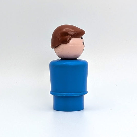 Man - Blue Body | Brown Hair - Fisher Price Little People