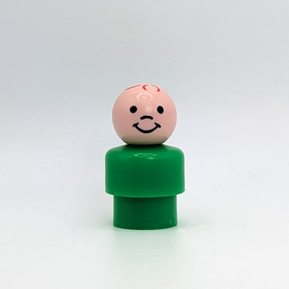 Boy - Green Body | Stamped Hair - Fisher Price Little People