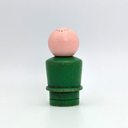 Man - Green Wood Body | Wood Head - Fisher Price Little People