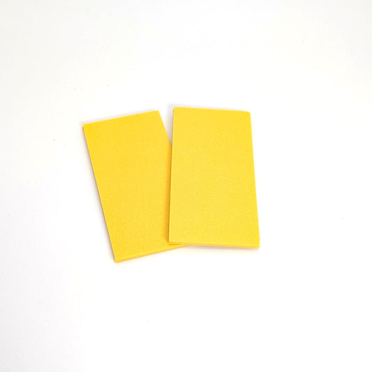 Bed Replacement Foam Yellow | 2 Single Beds Set - Fisher Price Little People