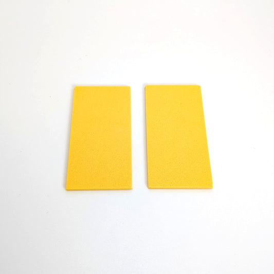 Bed Replacement Foam Yellow | 2 Single Beds Set - Fisher Price Little People