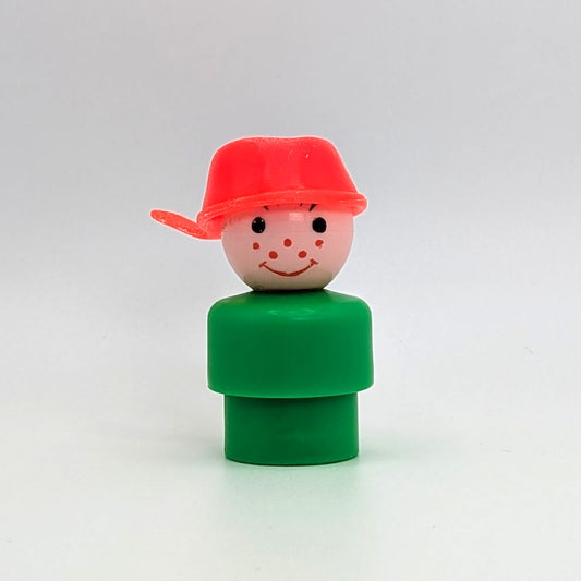 Boy - Green Body | Red Pot Hat - Fisher Price Little People