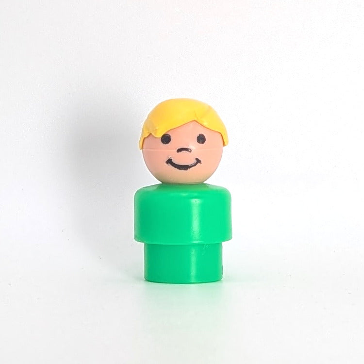 Boy - Green Body | Yellow Hair - Fisher Price Little People