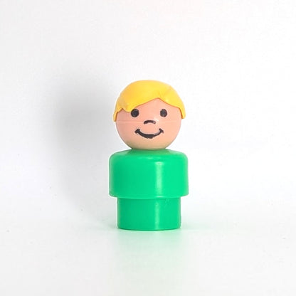 Boy - Green Body | Yellow Hair - Fisher Price Little People