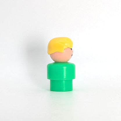 Boy - Green Body | Yellow Hair - Fisher Price Little People