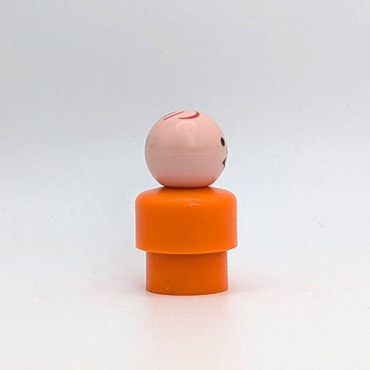 Boy - Orange Body | Stamped Hair - Fisher Price Little People