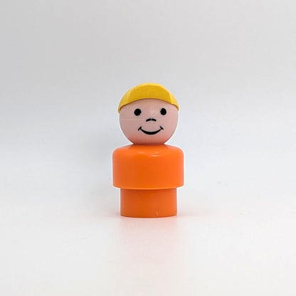 Boy - Orange Body | Yellow Hat - Fisher Price Little People
