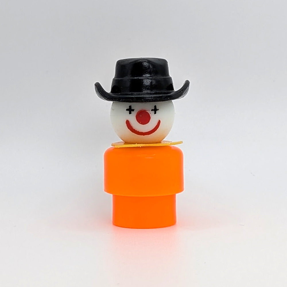 Clown - Orange Body | Black Hat - Fisher Price Little People