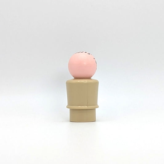 Man - Tan Body | Stamped Hair - Fisher Price Little People