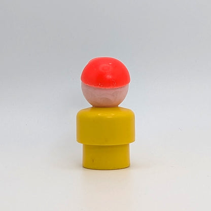 Boy - Yellow Body | Red Hat - Fisher Price Little People