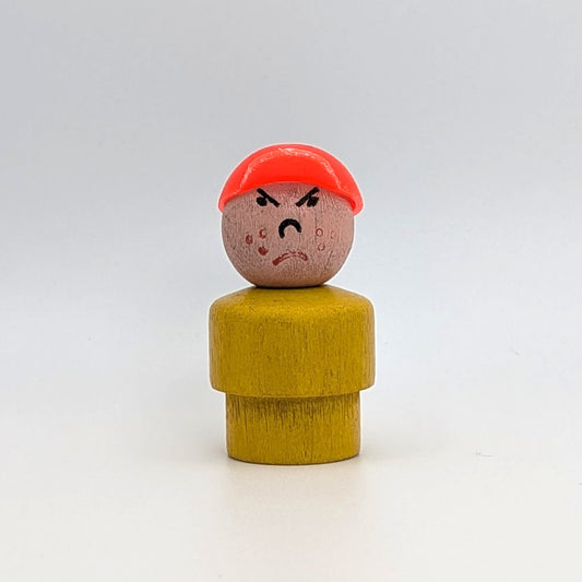 Boy - Yellow Wood Body | Wood Head - Fisher Price Little People
