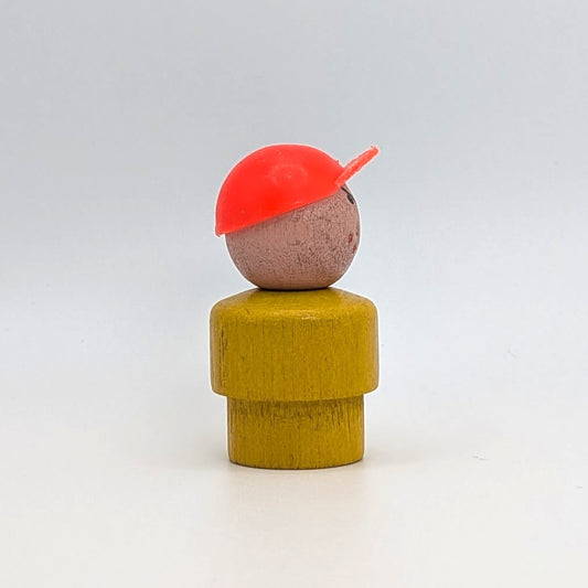 Boy - Yellow Wood Body | Wood Head - Fisher Price Little People