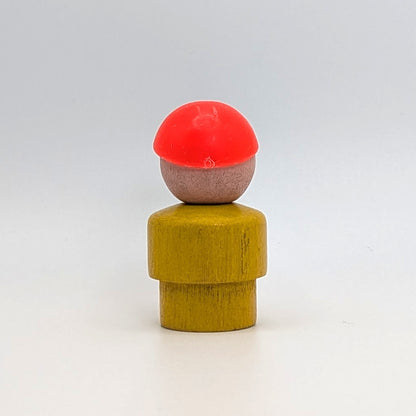 Boy - Yellow Wood Body | Wood Head - Fisher Price Little People