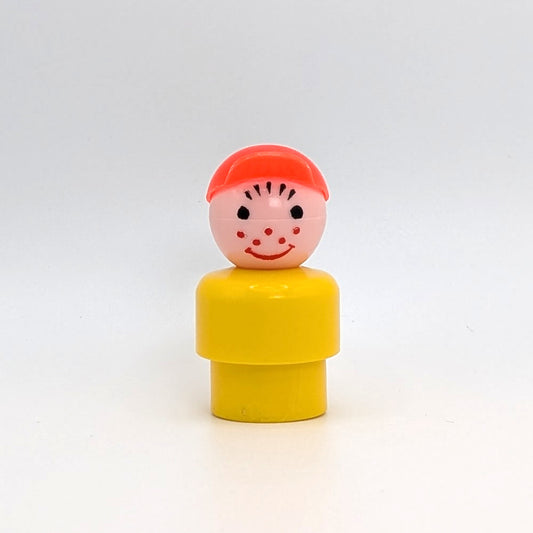 Boy - Yellow Body | Red Hat | Freckles - Fisher Price Little People